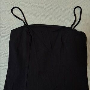 Black Spaghetti Strap Dress